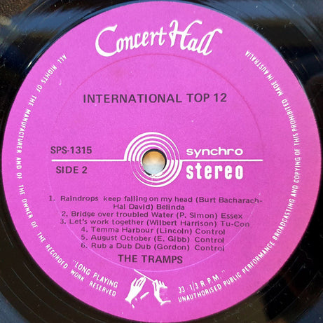 The Tramps (9) : International Top 12 (LP)