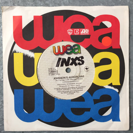 INXS : Burn For You (7", Single)