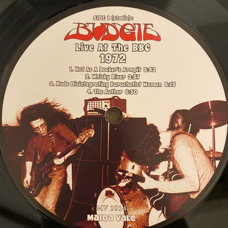Budgie : Live At The BBC 1972 (LP, Album, Unofficial)
