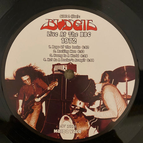 Budgie : Live At The BBC 1972 (LP, Album, Unofficial)