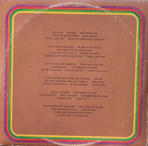 The Miracles : Anthology (3xLP, Comp)