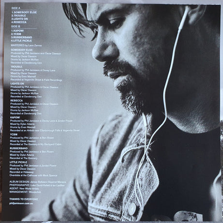 Phil Jamieson : Somebody Else (LP, Album, Whi)