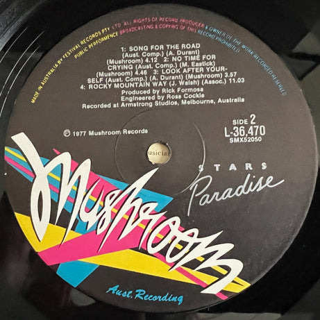 Stars (6) : Paradise (LP, Album, RE)