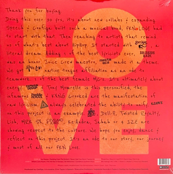 Arrested Development : For The FKN Love (2xLP, Album)