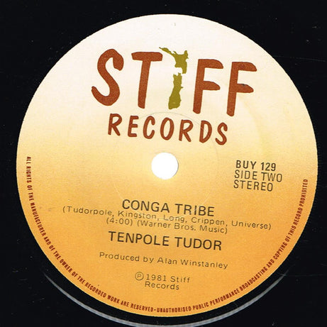 Tenpole Tudor : Throwing My Baby Out With The Bathwater (7")