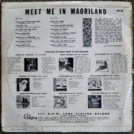 Various : Meet Me In Maoriland (LP)