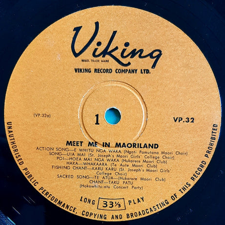 Various : Meet Me In Maoriland (LP)