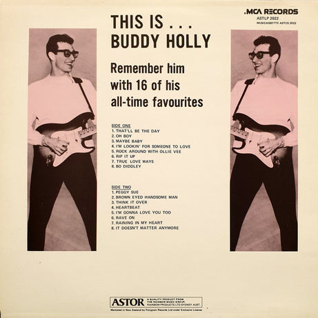 Buddy Holly : This Is Buddy Holly (LP, Comp, RE)