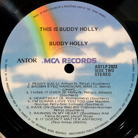 Buddy Holly : This Is Buddy Holly (LP, Comp, RE)