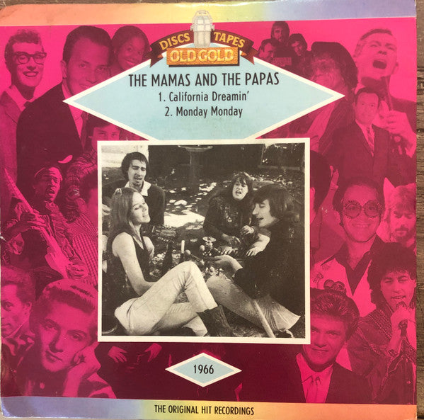 The Mamas & The Papas : California Dreamin' / Monday Monday (7", Single, RP)