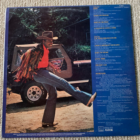 Billy Preston : The Way I Am (LP, Album, Mono)