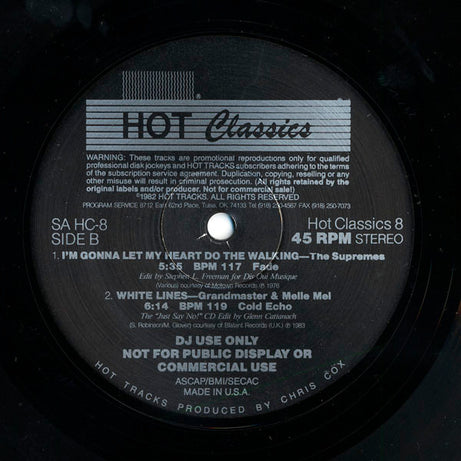 Various : Hot Classics, Issue 8 (2x12", Comp, Promo)