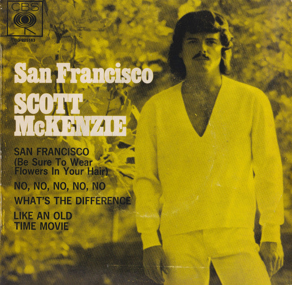 Scott McKenzie : San Francisco (7", EP, Mono)