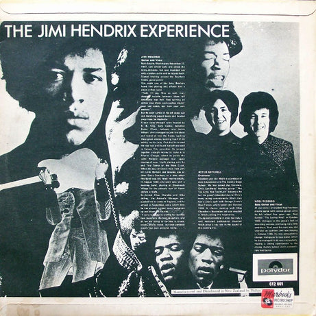 The Jimi Hendrix Experience : Are You Experienced (LP, Album, Mono)