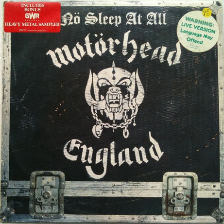 Motörhead : Nö Sleep At All (LP, Album + LP, Comp)