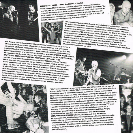 Rose Tattoo : A Decade Of Rock (LP, Comp)