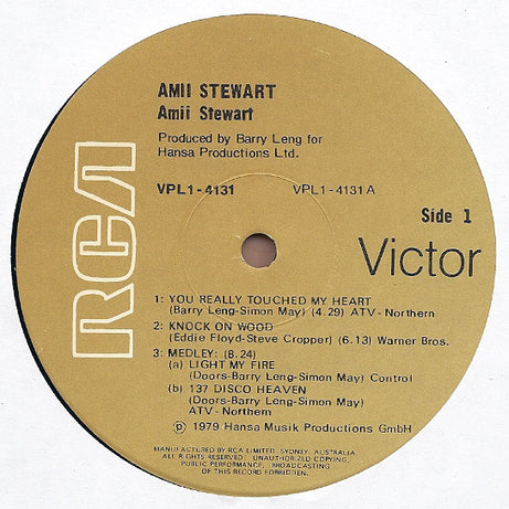 Amii Stewart : Amii Stewart (LP, Album)