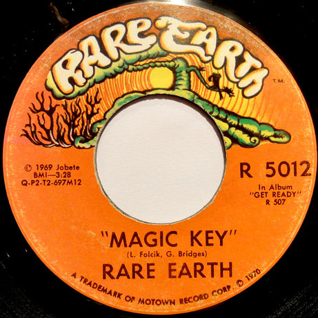 Rare Earth : Get Ready  (7", Single)