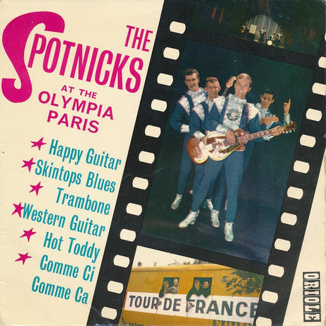 The Spotnicks : The Spotnicks At The Olympia Paris (7", EP)