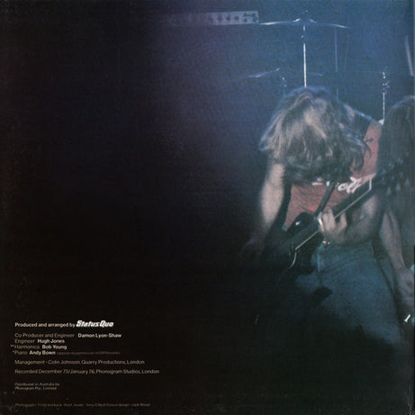 Status Quo : Blue For You (LP, Album, Gat)