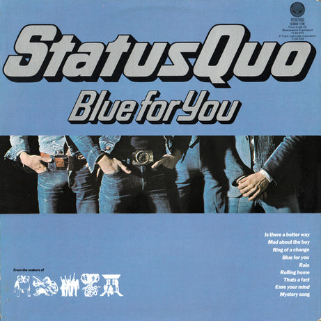 Status Quo : Blue For You (LP, Album, Gat)