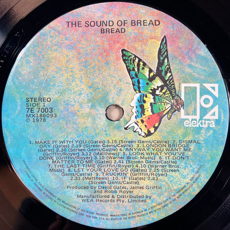 Bread : The Sound Of Bread - Their 20 Finest Songs (LP, Comp, RP)