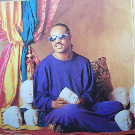 Stevie Wonder : Characters (LP, Album, Emb)