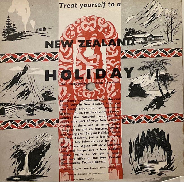 Unknown Artist : Maori Melodies Of New Zealand (Flexi, 7", Shape, S/Sided, Card, Pic)