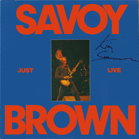Savoy Brown : Just Live (LP, Whi)
