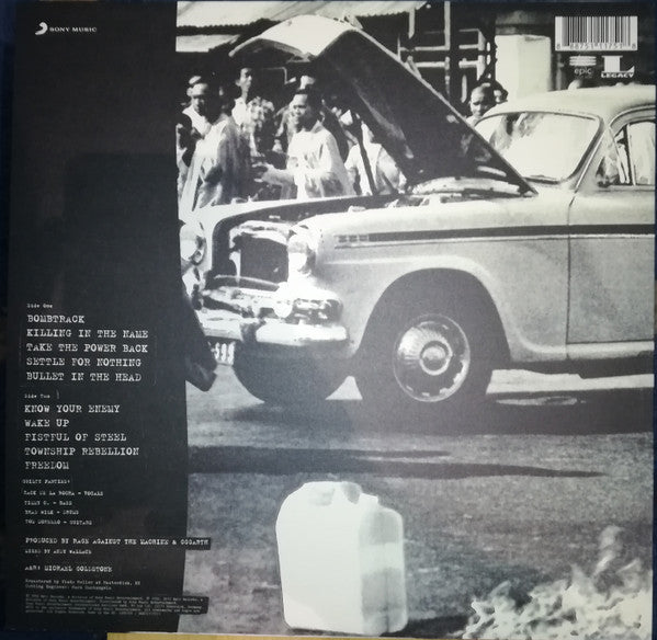 Rage Against The Machine : Rage Against The Machine (LP, Album, RE, RM)