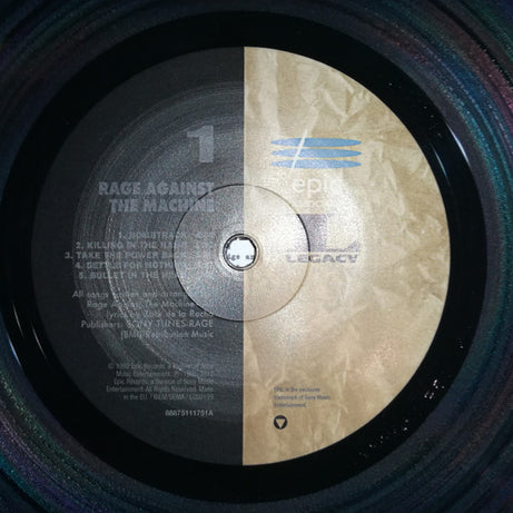 Rage Against The Machine : Rage Against The Machine (LP, Album, RE, RM)