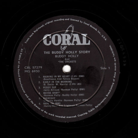 Buddy Holly, The Crickets (2) : The Budy Holly Story (LP, Comp)