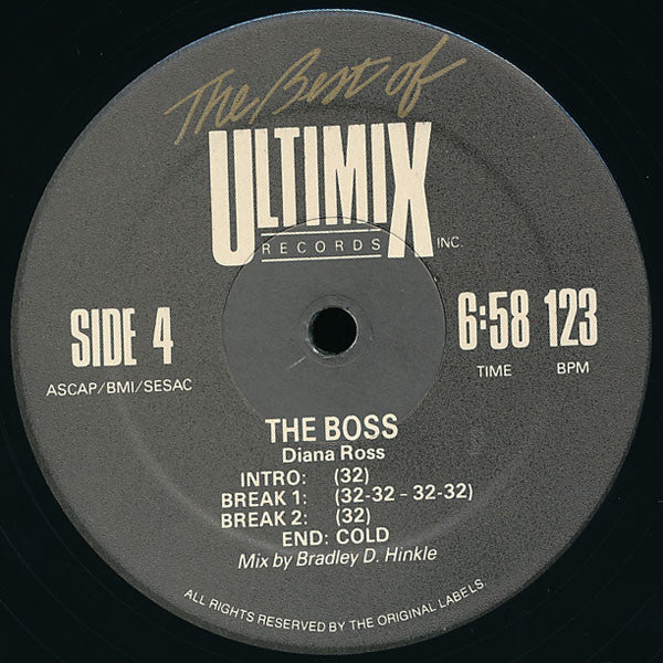 Various : The Best Of Ultimix Records (10x12", Comp, Promo + Box, Comp, RM)