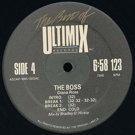 Various : The Best Of Ultimix Records (10x12", Comp, Promo + Box, Comp, RM)