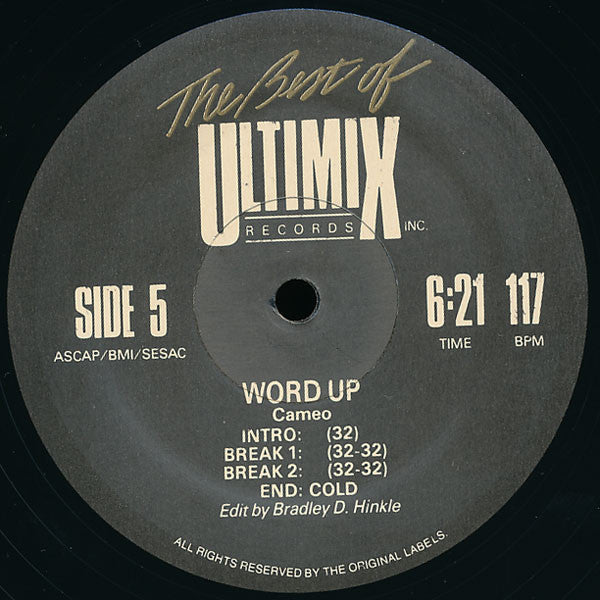 Various : The Best Of Ultimix Records (10x12", Comp, Promo + Box, Comp, RM)