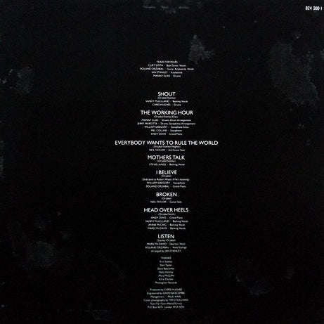 Tears For Fears : Songs From The Big Chair (LP, Album)