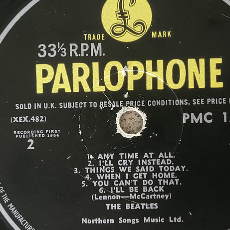 The Beatles : A Hard Day's Night (LP, Album, Mono, MT )