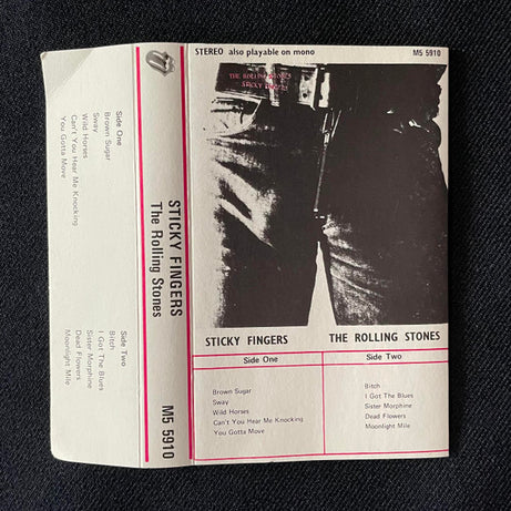 The Rolling Stones : Sticky Fingers (Cass, Album)