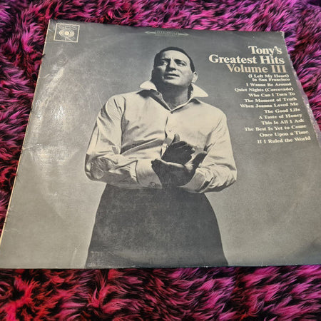 Tony Bennett : Tony's Greatest Hits, Volume 3  (LP, Comp)