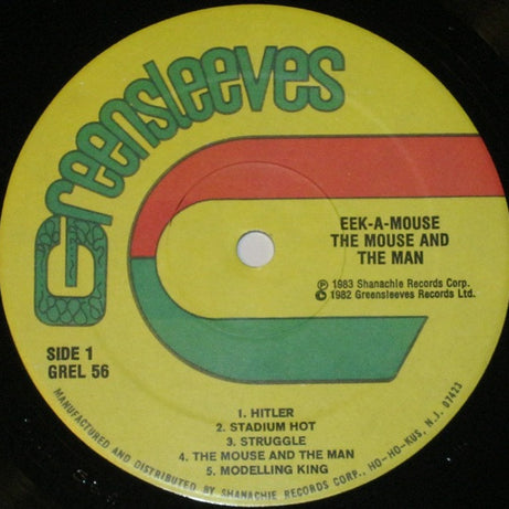 Eek-A-Mouse : The Mouse & The Man (LP, Album)