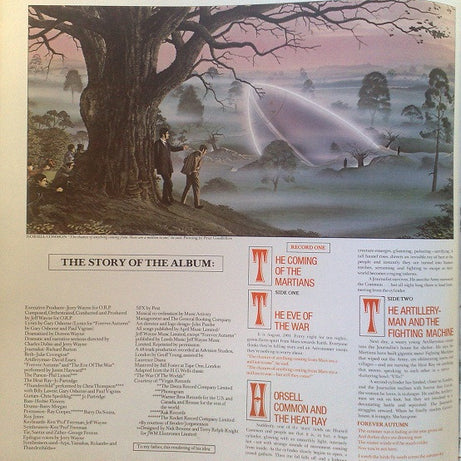 Jeff Wayne : Jeff Wayne's Musical Version Of The War Of The Worlds (2xLP, Album, Gat)