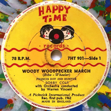 Bobby Colt / Judy James : Woody Woodpecker March (7", Mul)