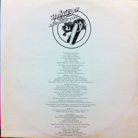 Bob Seger & The Silver Bullet Band* : Stranger In Town (LP, Album, Spe)