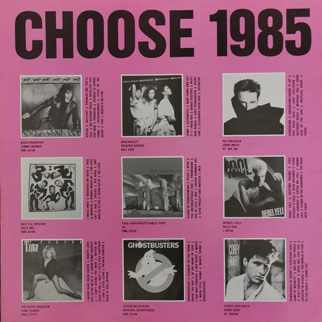 Various : Choose 1985 (LP, Comp, Whi)