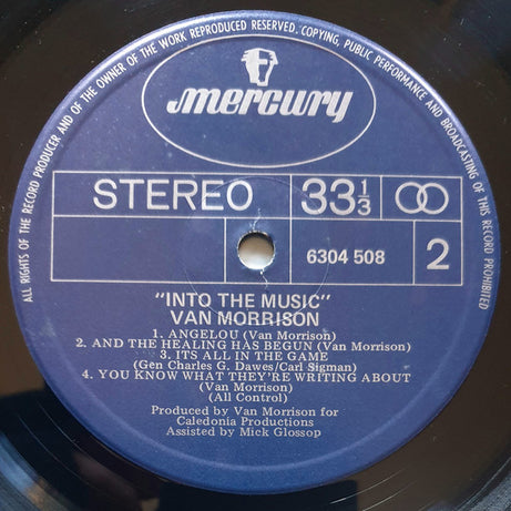 Van Morrison : Into The Music (LP, Album)