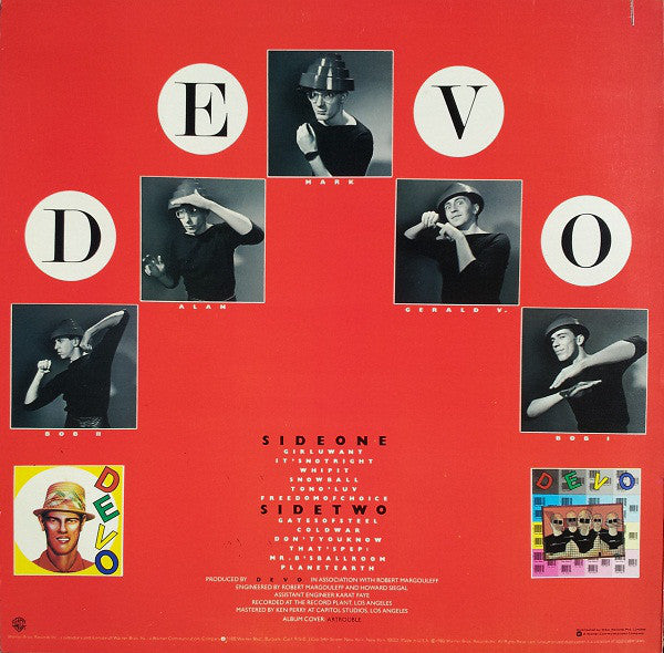 Devo : Freedom Of Choice (LP, Album)