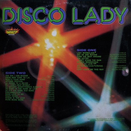 Various : Disco Lady (LP, Comp, Ltd)