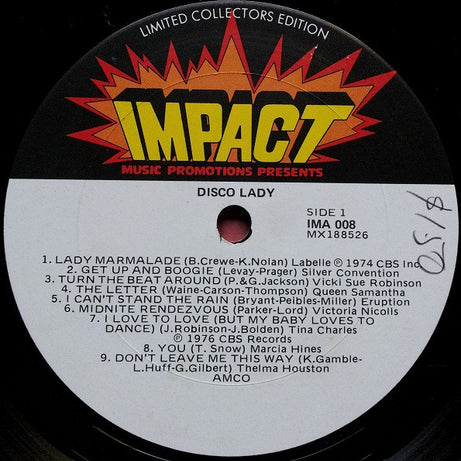 Various : Disco Lady (LP, Comp, Ltd)