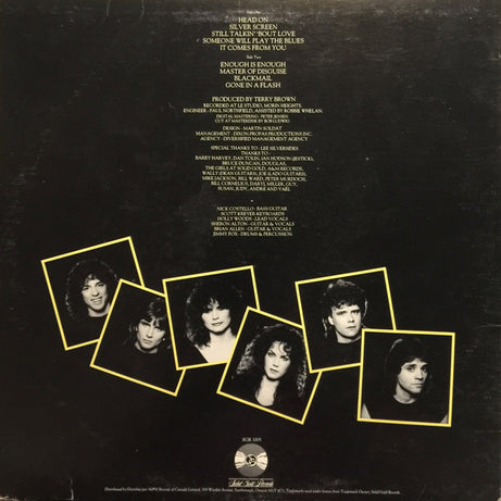 Toronto (4) : Head On (LP, Album)