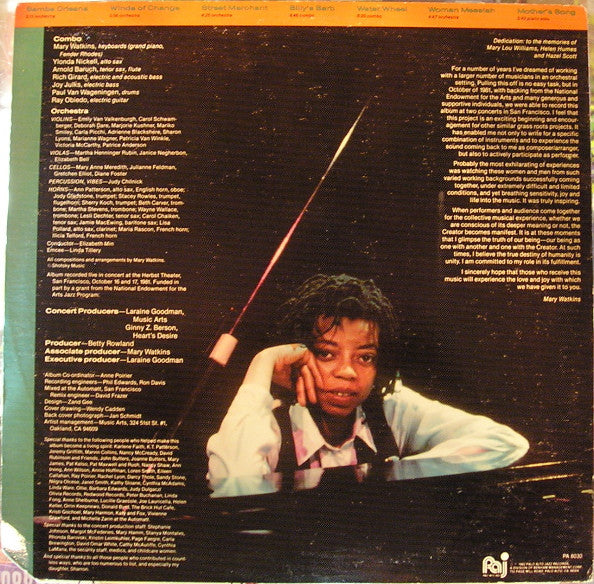 Mary Watkins : Winds Of Change (LP, Album)